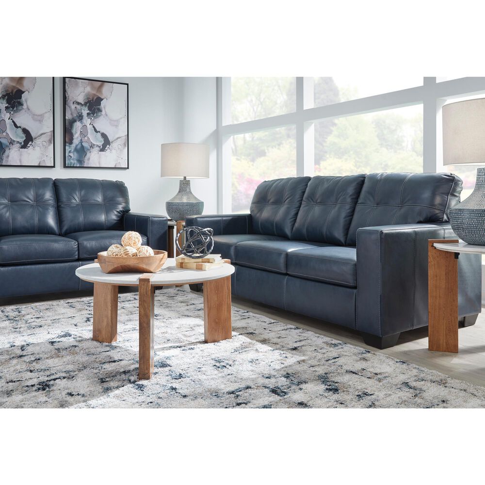 Ashley Santorine Stationary Sofa in Ocean, , large