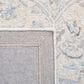 Safavieh Micro-Loop MLP516A 2"3" x 9" Ivory and Blue Runner, , large
