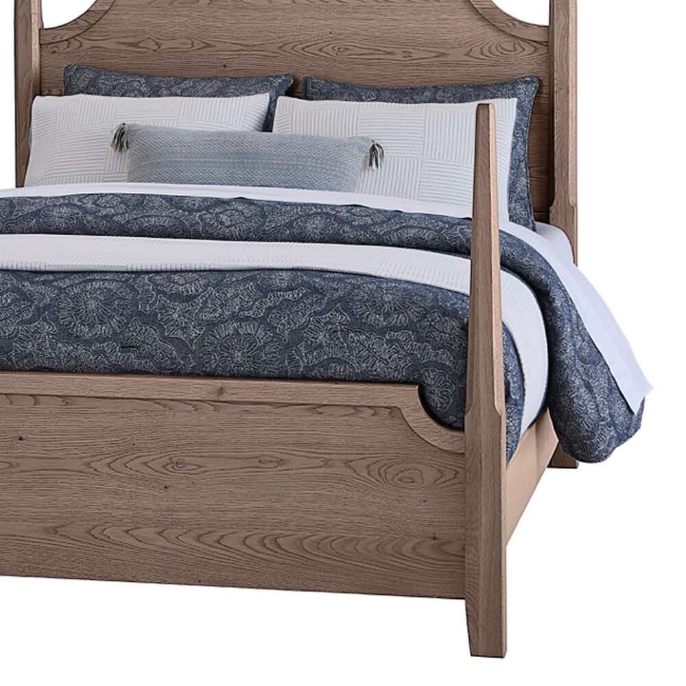 Viceray Collections Tide and Timber Queen Poster Bed in Grey Oak, , large
