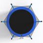 HOMLUX 8" Outdoor Trampoline Sports in Blue, , large