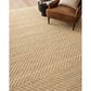 Angela Rose Colton 10" x 14" Natural and Ivory Area Rug, , large