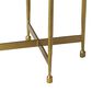 Butler Claypool End Table in White Marble and Antique Brass, , large