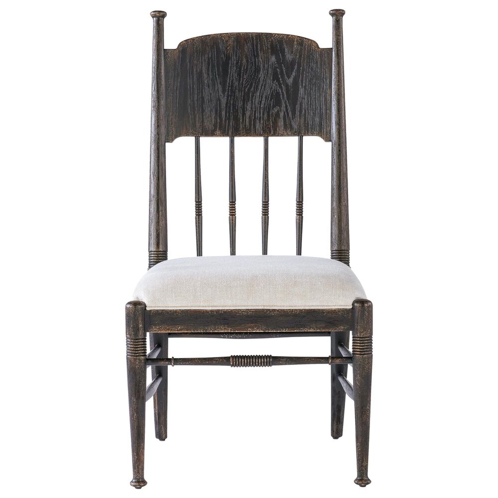 Hooker Furniture Americana Side Chair in Black, , large
