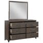 New Heritage Design Landon 5-Piece King Bedroom Set in Walnut, , large
