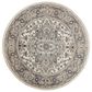 Nourison Quarry 7"10" Round Ivory and Grey Area Rug, , large