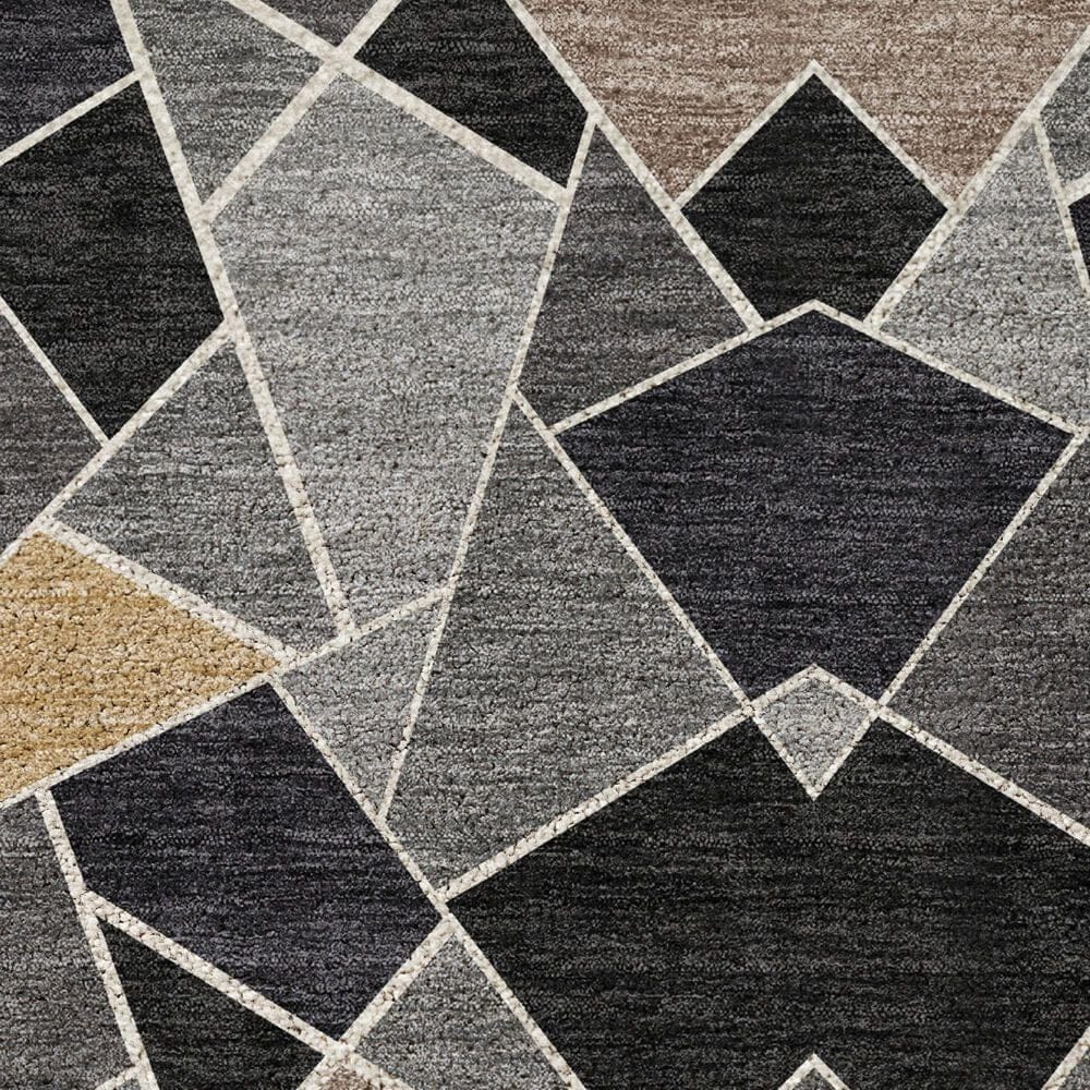 Dalyn Rug Company Kenner KN8 Black 9' x 12' Area Rug, , large