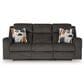 Ashley Kanlow Manual Reclining Sofa in Dusk, , large