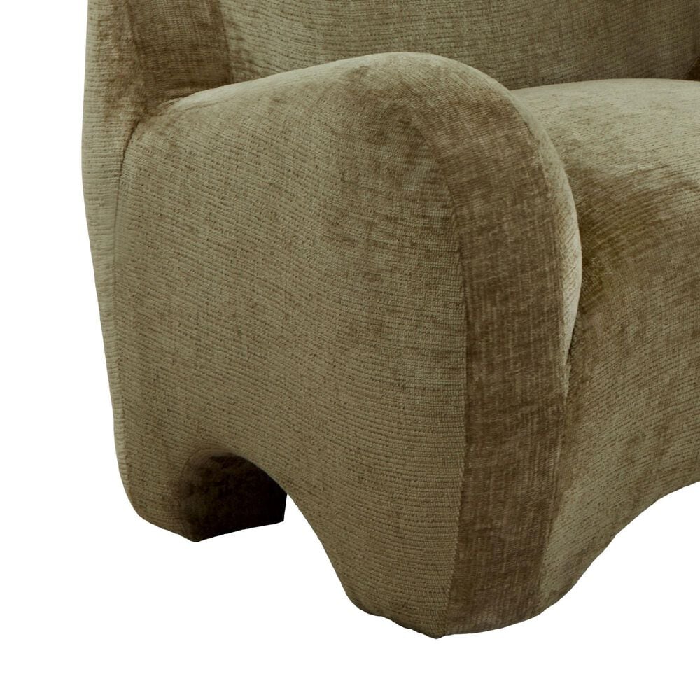 Safavieh Randal Accent Chair in Olive Green, , large