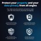 Night Owl 1080p Video Doorbell - Wired - Black, , large