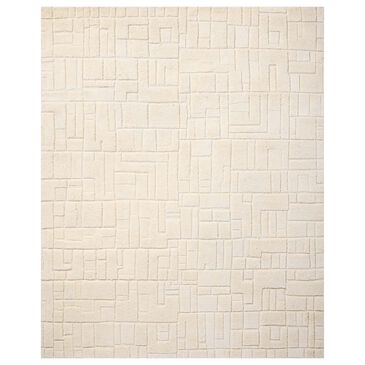Loloi Octavia 8"6" x 11"6" Ivory Area Rug, , large
