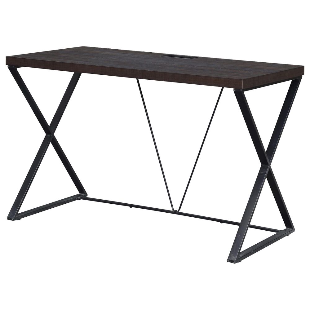 Carolina Chair and Table Kendall Computer Desk in Elm/Black, , large
