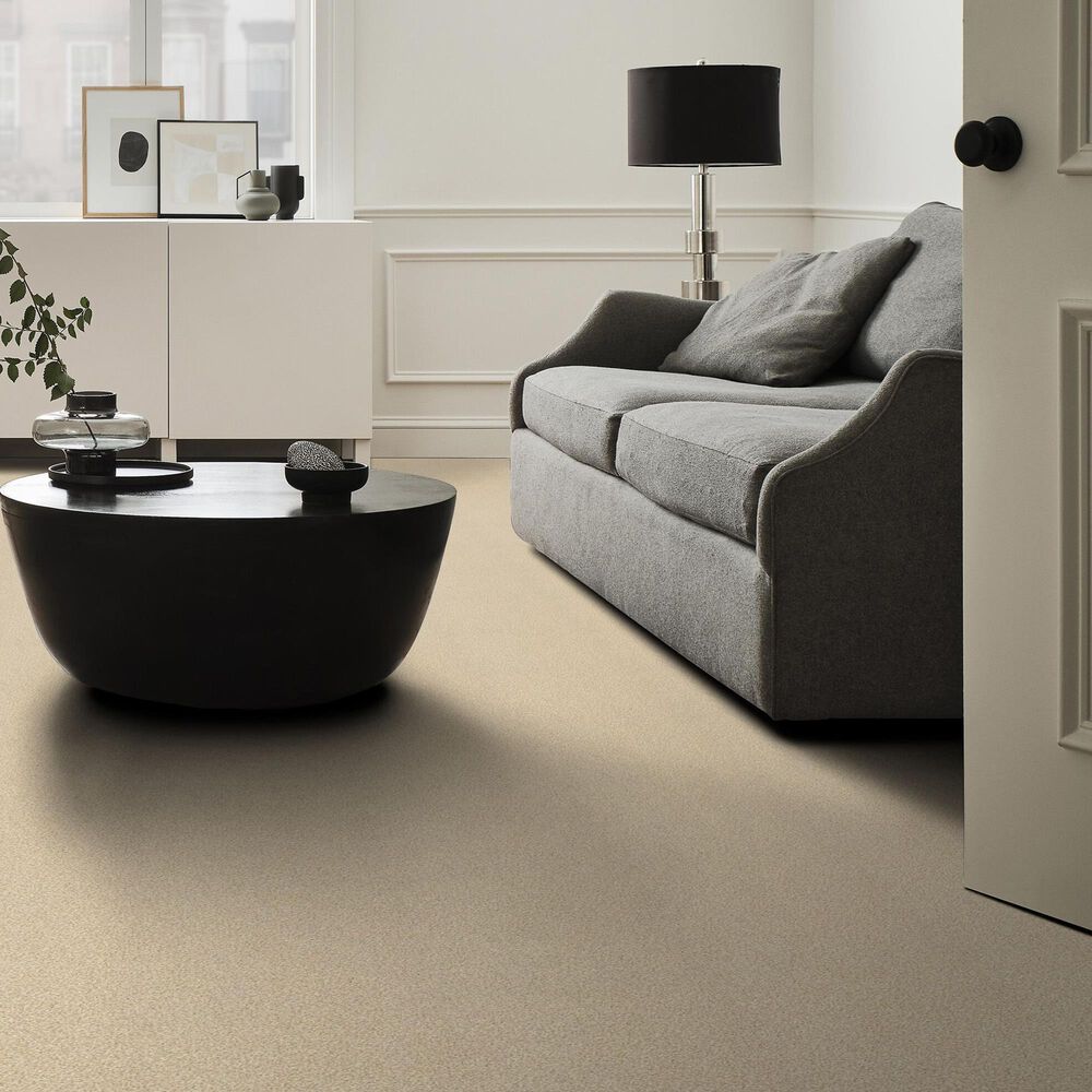 Shaw Tonal Comfort Blue Carpet in Sun Kissed, , large