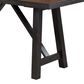 Steve Silver Halle 6-Piece Counter Height Dining Set in Ebony and Honey, , large