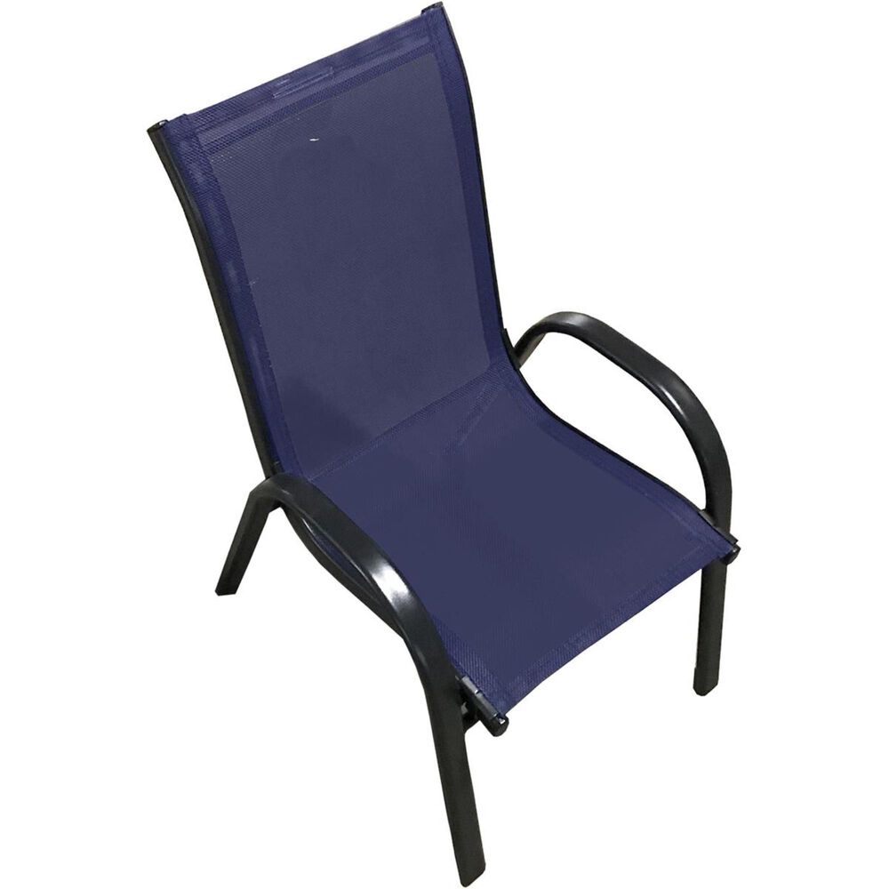 Redline Creation Inc. Kids Color Stack Chair in Navy, , large