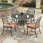 Homestyles Capri 5-Piece 48 in Dining Set in Gray, , large