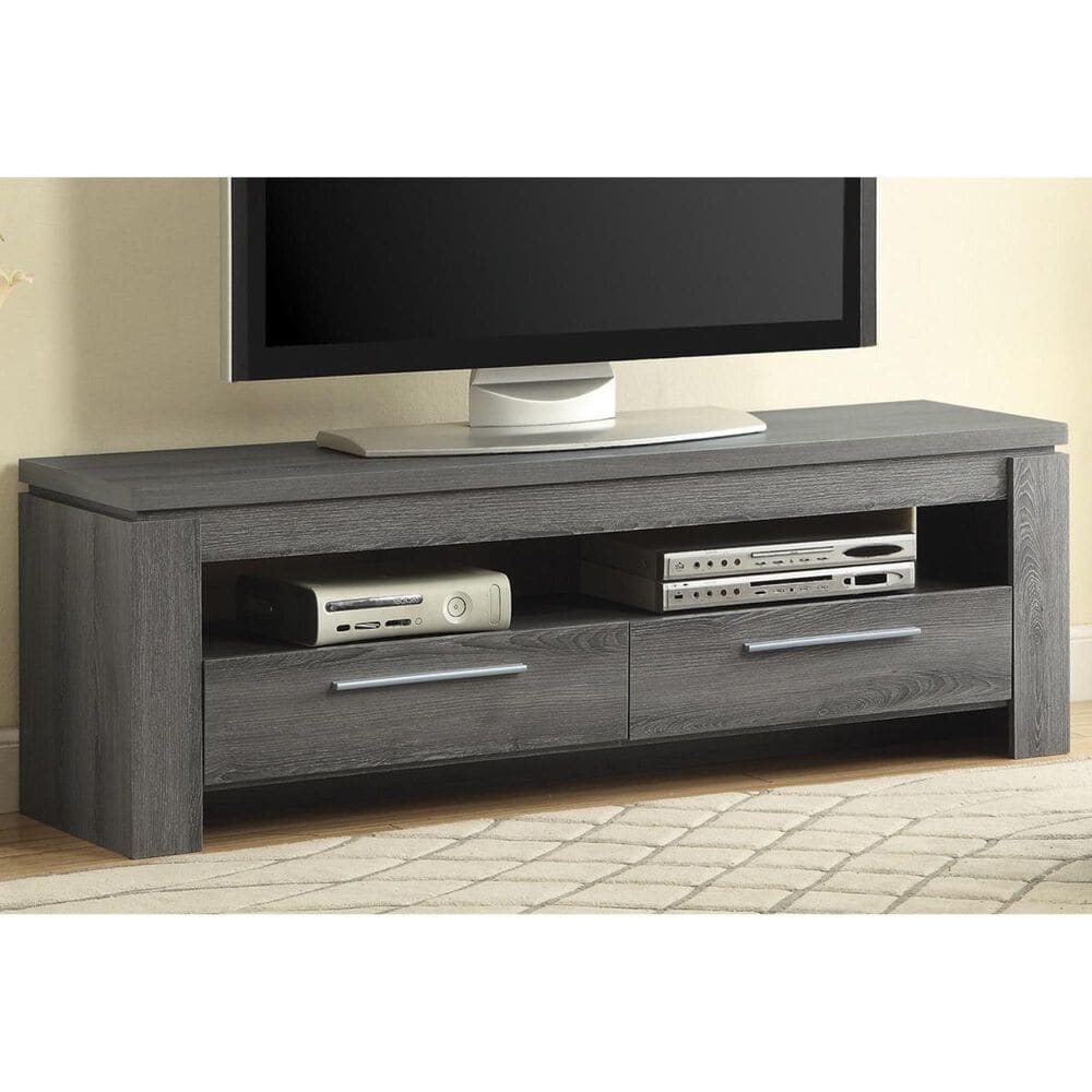 Pacific Landing TV Console in Dark Grey, , large
