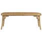 Linon Home Decor Conelly Bentwood Bench in Weathered Brown, , large