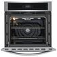 Frigidaire 2-Piece Kitchen Package with Stainless Steel 27" Single Electric Wall Oven and Black 36" Induction Cooktop, , large