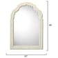 Jamie Young Grayson Arch Wall Mirror in White, , large