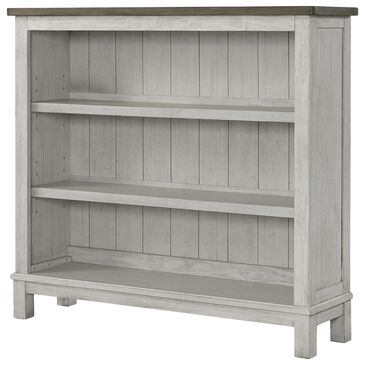 Eastern Shore Timber Ridge Bookcase in Weather White and Sierra Brown, , large