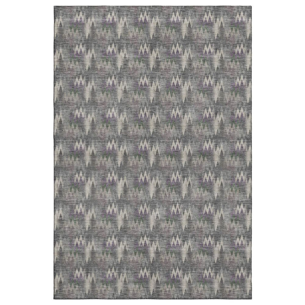 Dalyn Rug Company Soft Essentials Pewter 9" x 12" Area Rug, , large