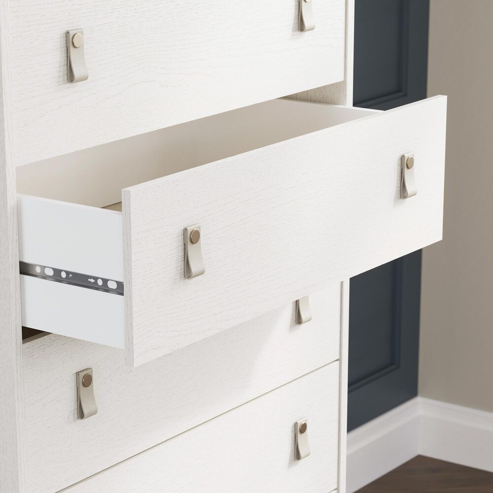 Ashley Aprilyn 5-Drawer Chest in White, , large