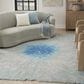 Nourison Prismatic Blue 5"6" x 7"5" Area Rug, , large