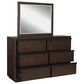 Millenium Dilenno 3-Piece King Canopy Bedroom Set in Dark Brown, , large