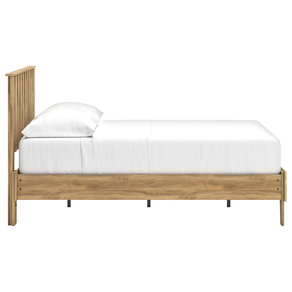Ashley Bermacy Full Platform Bed in Light Brown, , large
