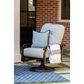 Woodard Cortland Cushion Big Man"s Swivel Rocking Lounge Chair in Memo Hemp, , large