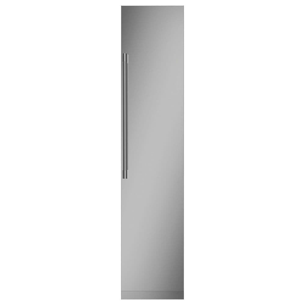 Monogram 18&quot; Fully Integrated Column Door Panel with Right Hinge in Stainless Steel, , large