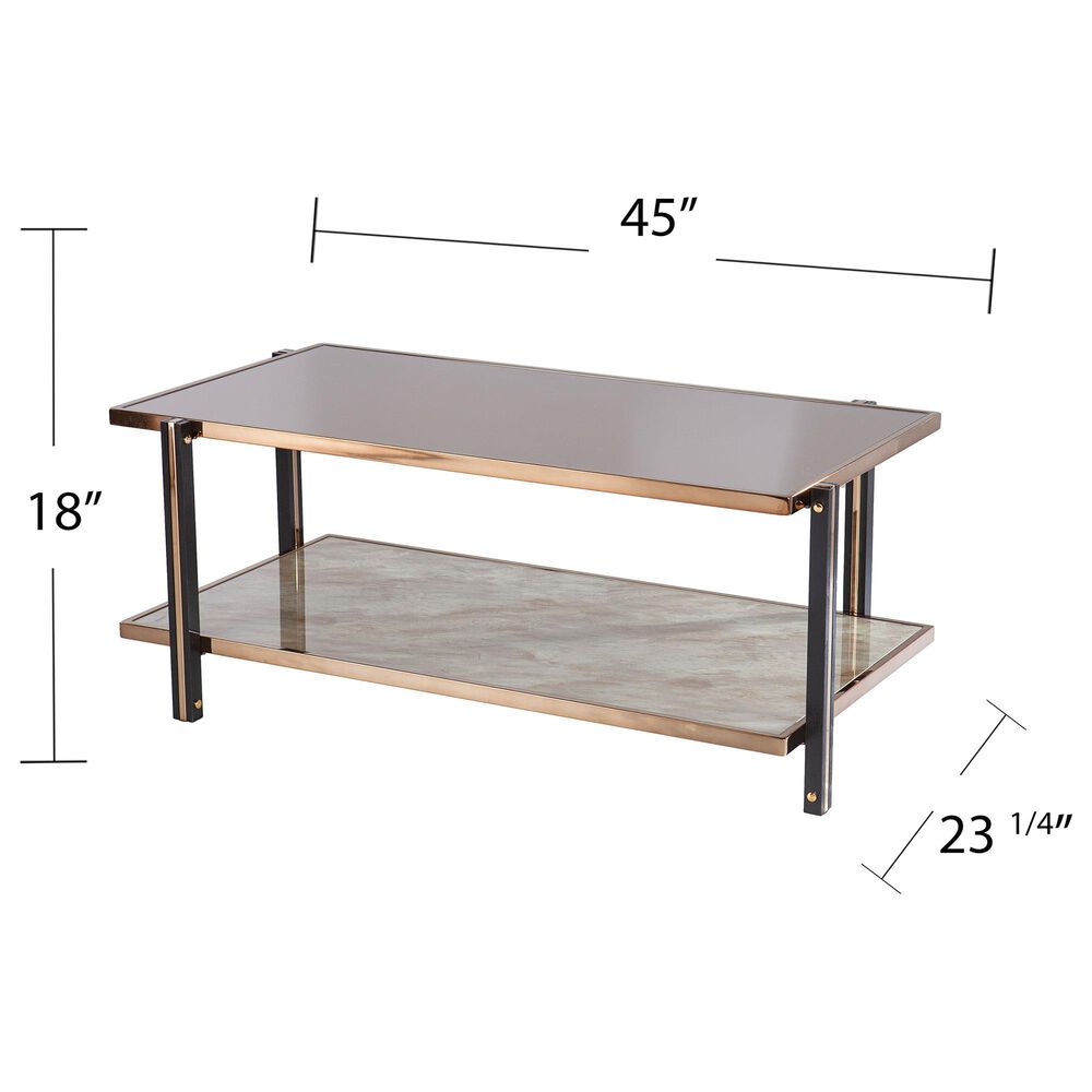Southern Enterprises Thornsett Coffee Table in Champagne, , large