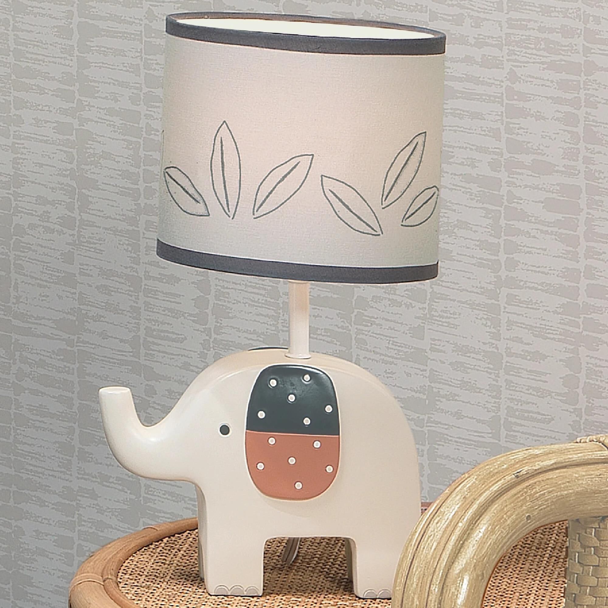 Lambs and ivy elephant lamp best sale