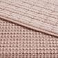 Levtex Mills Waffle 3-Piece Full/Queen Quilt Set in Blush, , large