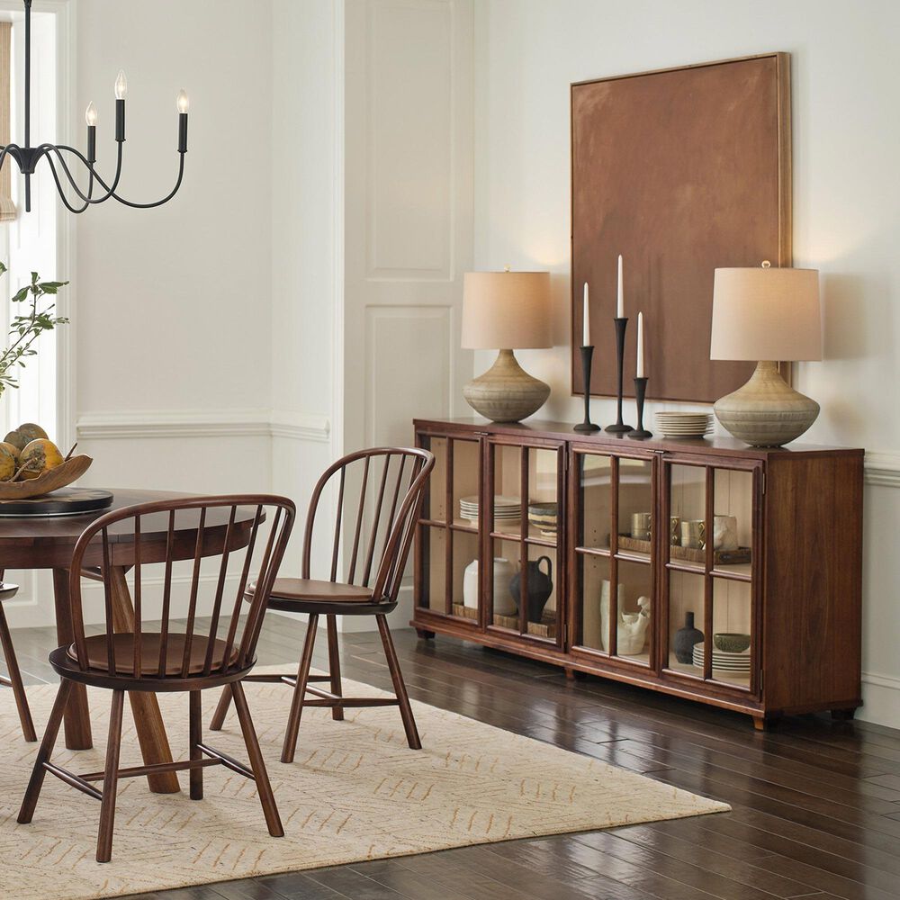 Stickley Furniture Hudson Valley 4-Door Server in Dark Roast, , large