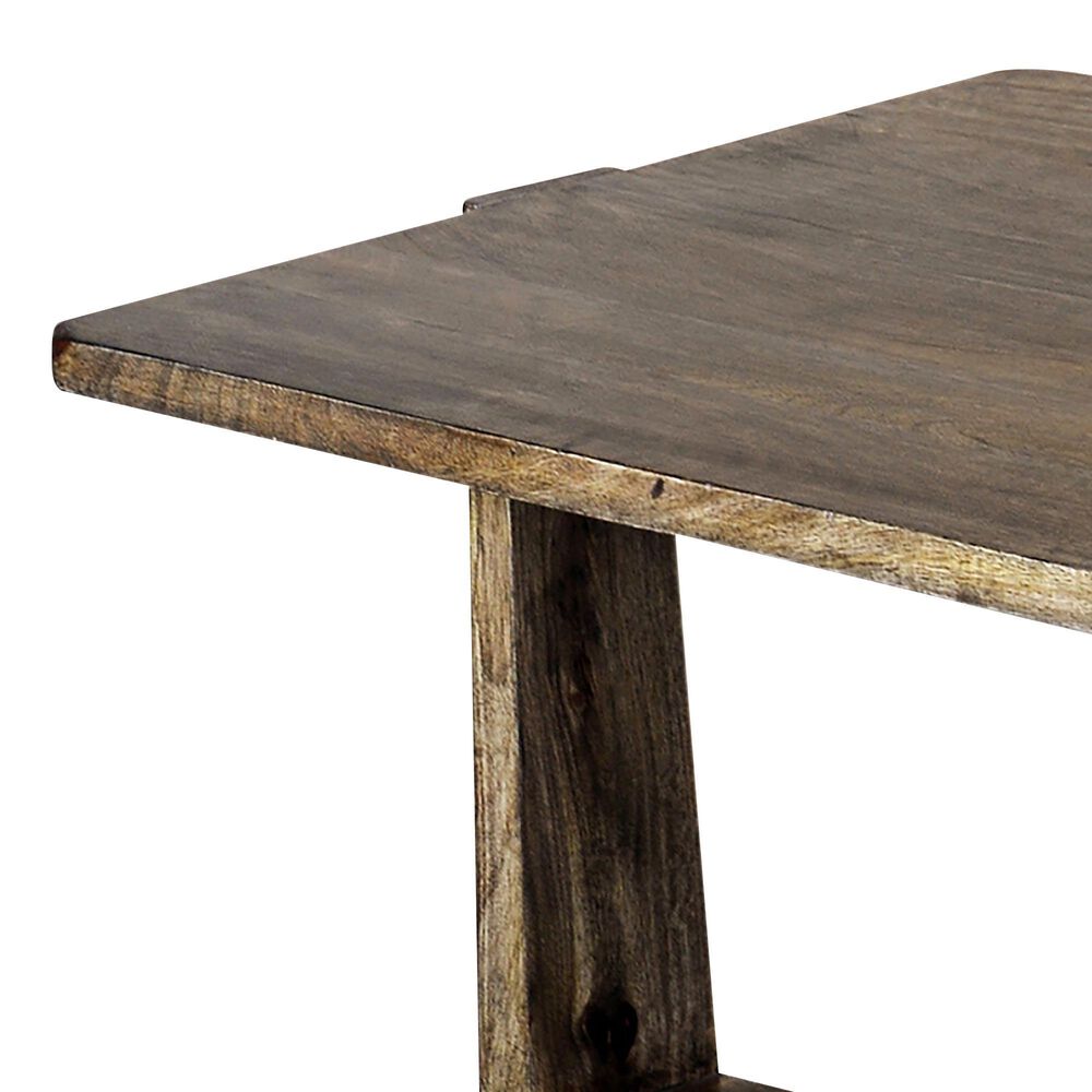 Crestview Collection Bengal Manor Tri-Leg Cocktail Table in Brown, , large