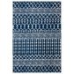 Safavieh Tulum TUL270N 4" x 6" Navy and Ivory Area Rug, , large