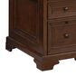 Riva Ridge Arlington Executive Desk in Classic Brown, , large