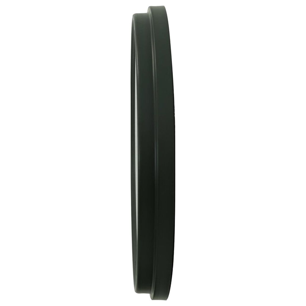 Yosemite Home Decor Trademark Wall Clock in Matte Black, , large