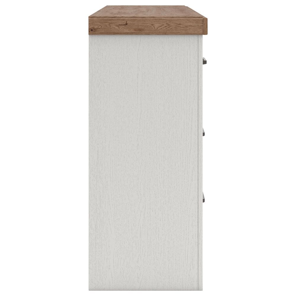 Ashley Savonport Queen Storage Bed with Dresser and 2 Nightstands, , large