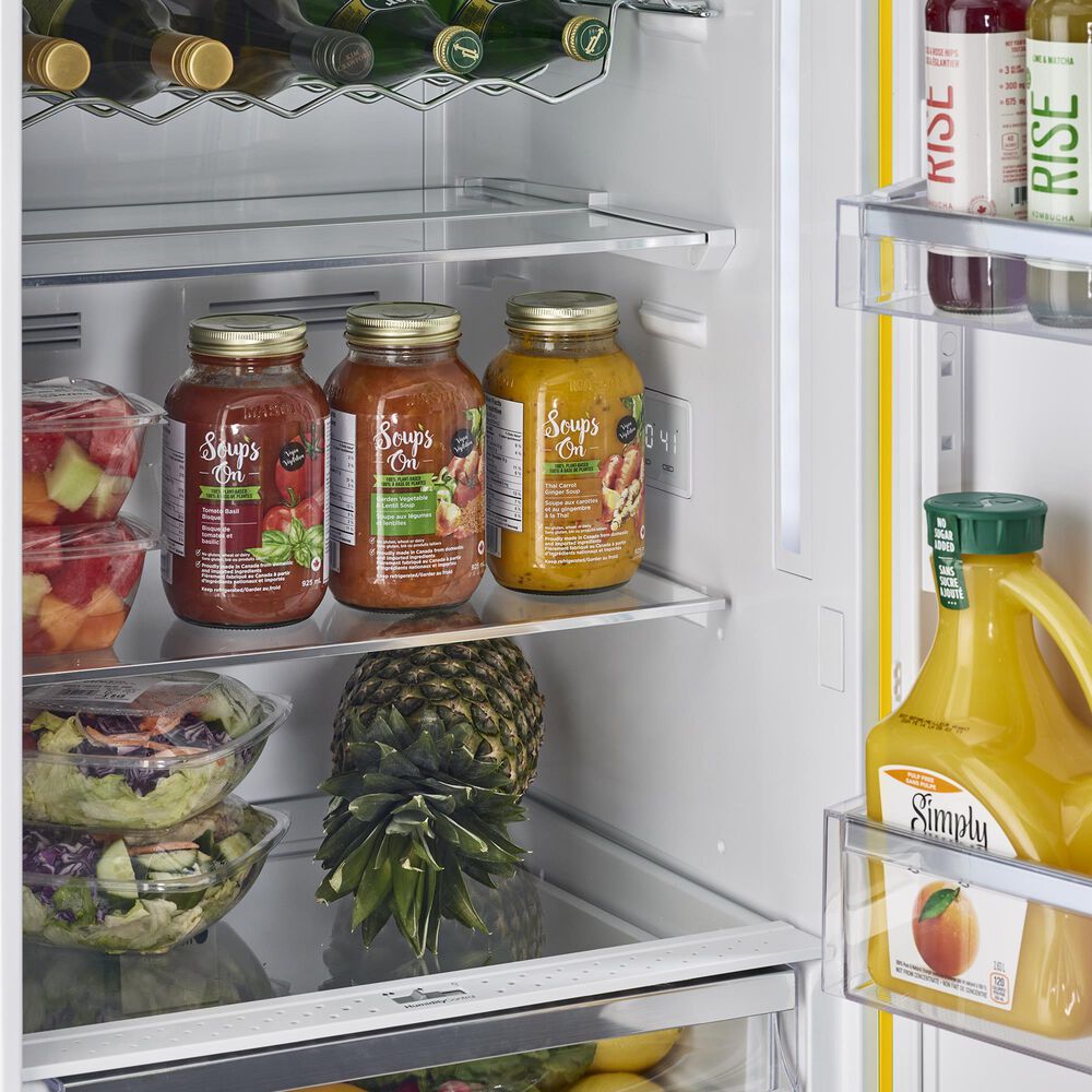 Unique Appliances Classic Retro 12 Cu. Ft. Bottom Freezer Regfrigerator In Canary Yellow, , large