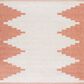 Surya Eagean EAG-2436 Rust, Ivory, Dusty Pink and Dusty Coral 6"7" Square Indoor/Outdoor Area Rug, , large
