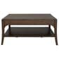 Flexsteel Sylvie Square Coffee Table in Chestnut, , large