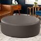 Jaxx Candler Round Ottoman in Gunmetal, , large