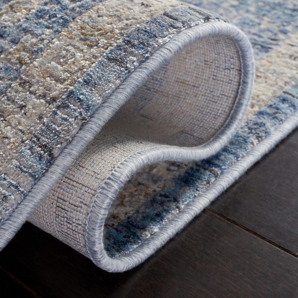Safavieh Dream DRM402J 2&#39; x 8&#39; Grey and Turquoise Runner, , large