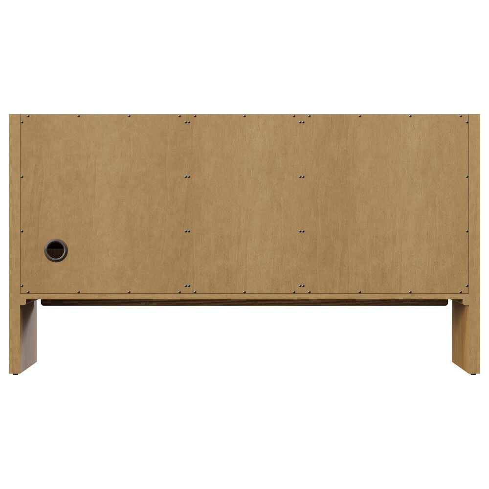 James Martin Vanities Hudson 60" Double Bathroom Vanity Cabinet in Light Natural Oak, , large