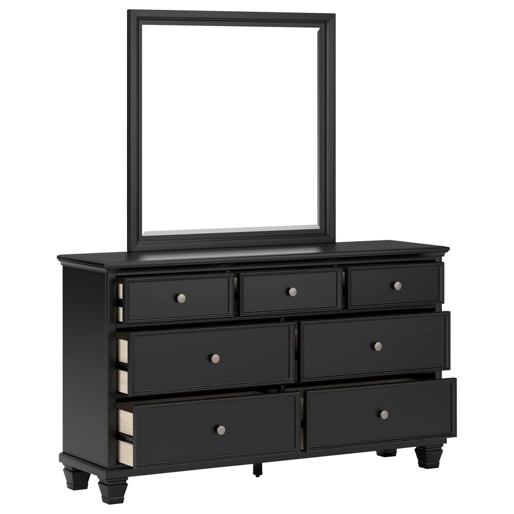 Ashley Lanolee 5-Piece Twin Bedroom Set in Black, , large