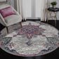 Amer Rugs Montana 7"6" Round Pink Area Rug, , large