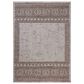 Loloi Easton Coffee and Dove 6"7" x 9"4" Indoor/Outdoor Area Rug, , large
