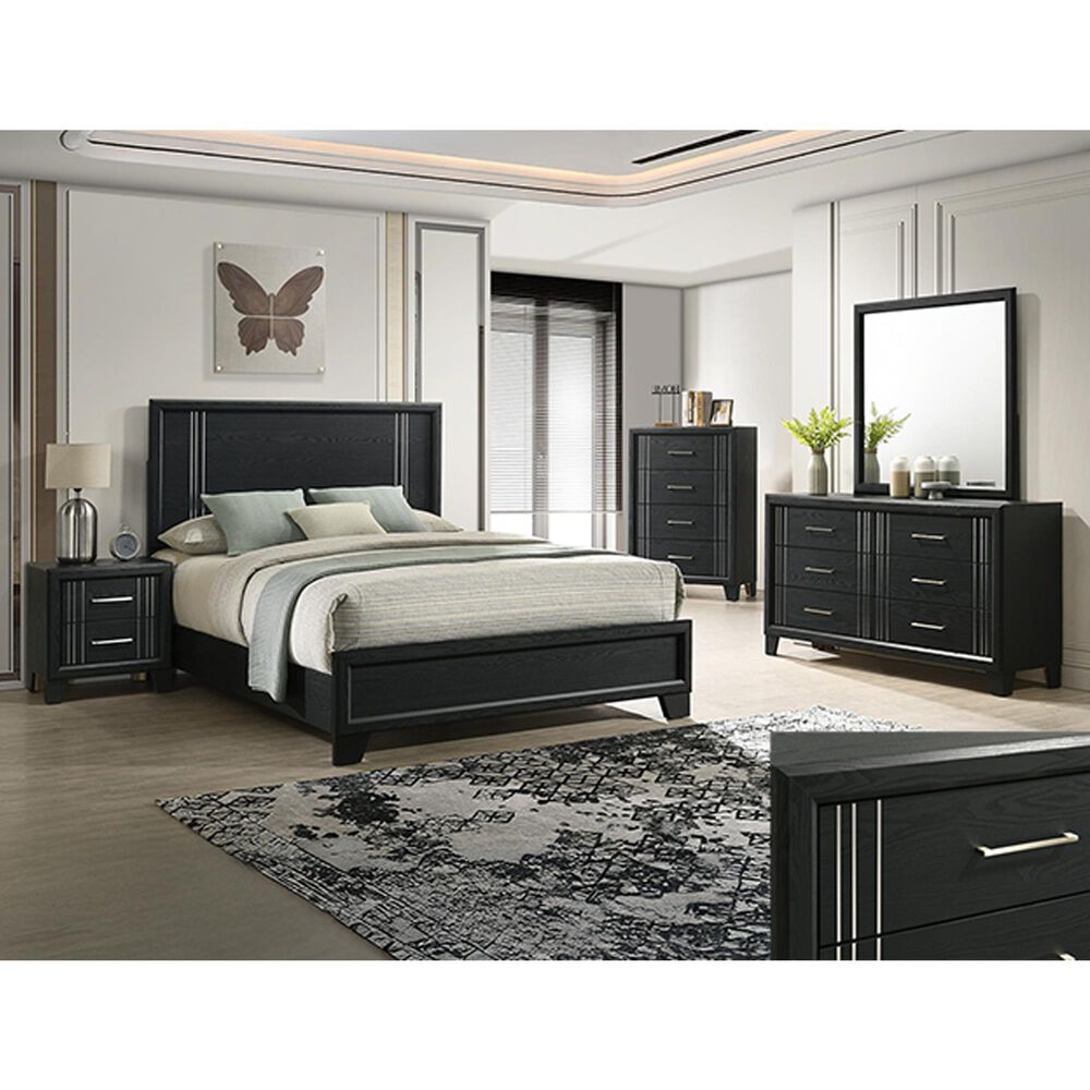 Claremont Charlie 4-Drawer Chest in Charcoal, , large
